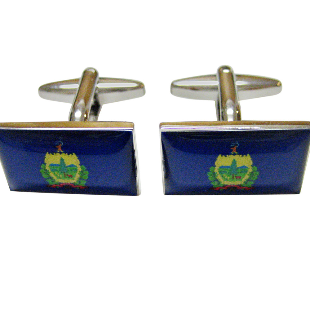 Vermont State Flag Cufflinks